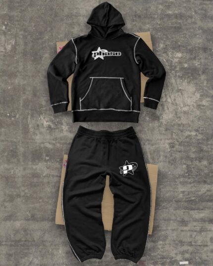 Phase London Tracksuit Black