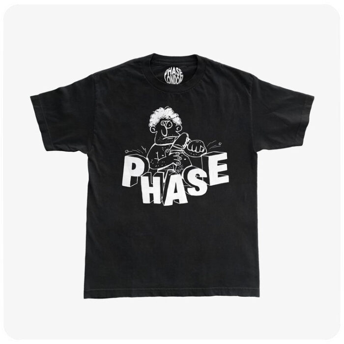 PHASE LONDON E30 RACE TEE (WHITE)