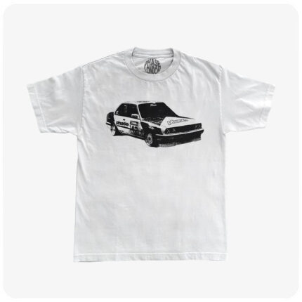 PHASE LONDON HALFTONE LOGO TEE (WHITE)